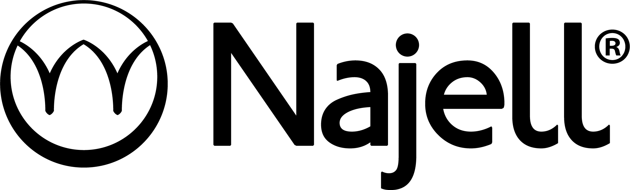 Najell Logo_Symbol Logo_Left_Black