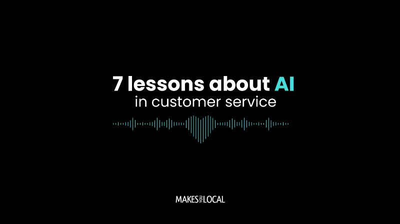 Ai in customer service report cover