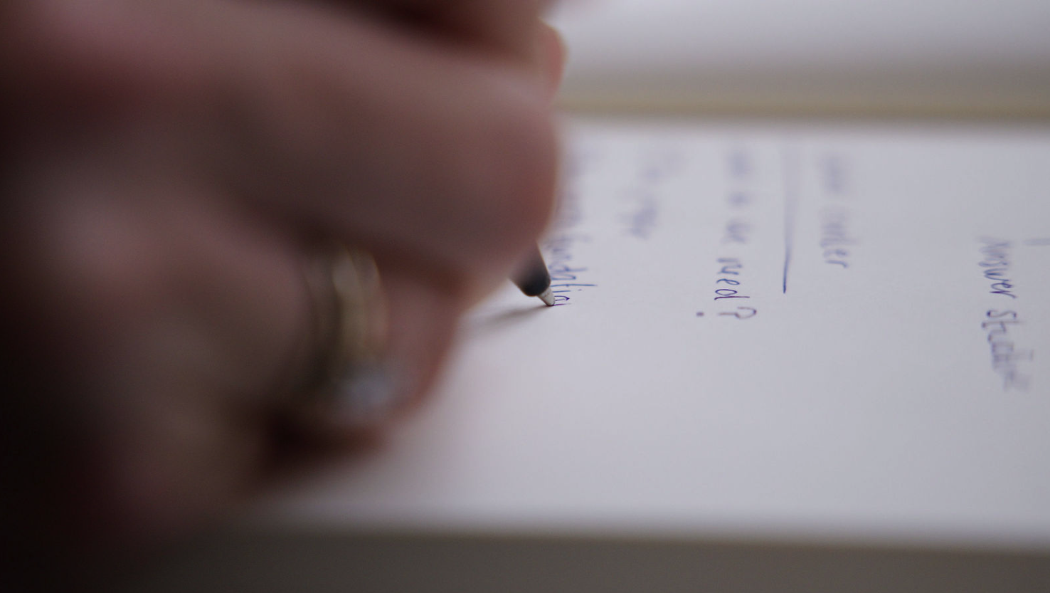 writing notes