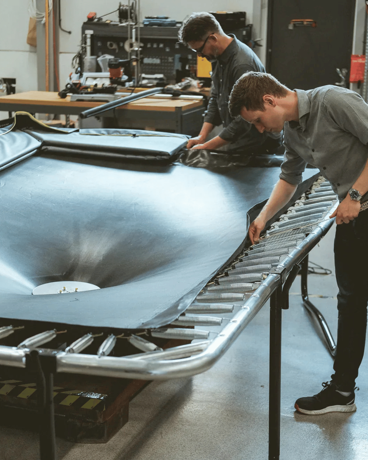 North Trampoline product inspection from team